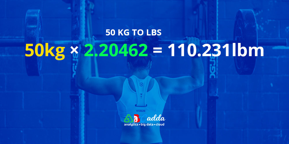 50 kg to lbs