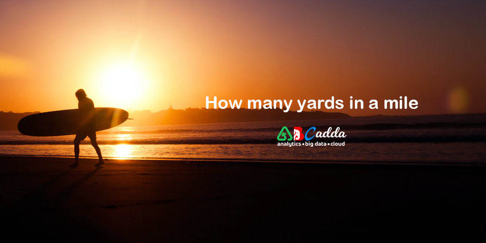 How many yards in a mile