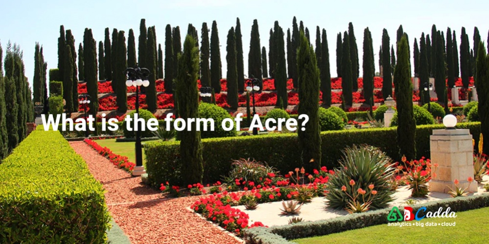 What is the form of Acre