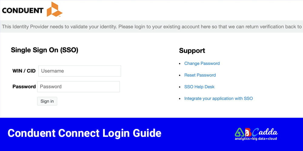 Conduent Connect Login Guide 1 conduent connect